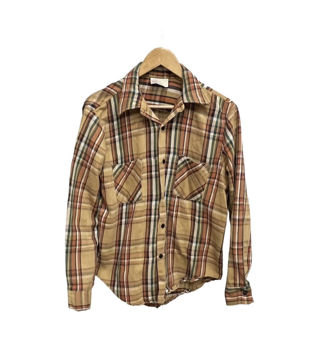 Vintage 70s Sears King’s Road Thick Flannel Shirt